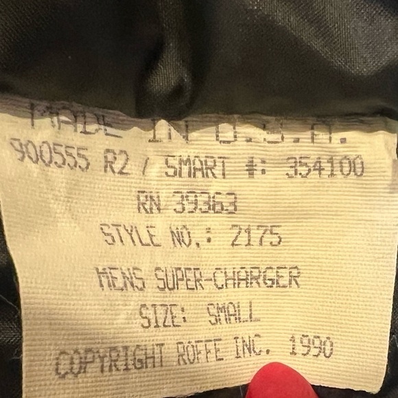 Roffe Men’s Super Charger Ski Jacket Vintage Black Neon Pink Green Small Zip Up - Picture 7 of 13